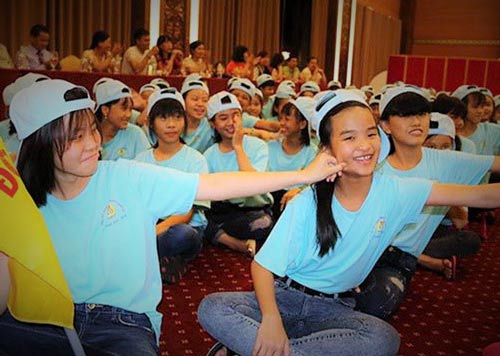 Tổ chức trại hè cho con công nhân cao su