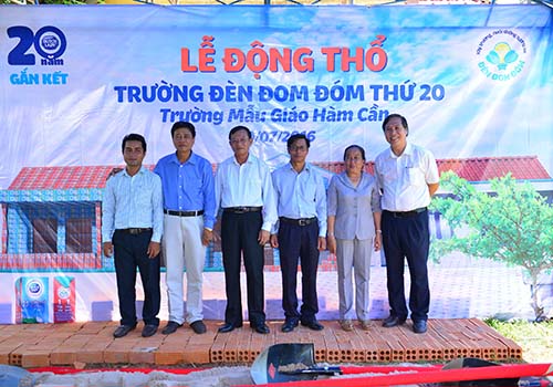 Góp gạch xây trường mẫu giáo