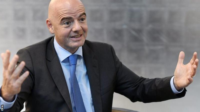 Chủ tịch FIFA, ông Gianni Infantino