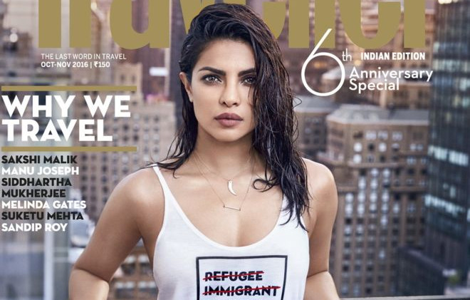 Mỹ nhân Priyanka Chopra phải xin lỗi vì... chiếc áo thun!