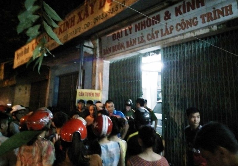 Ngôi nhà nơi xảy ra vụ việc thanh niên dí dao vào cổ khống chế bé 6 tuổi để tống tiền gia đình