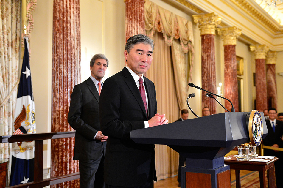 
&Ocirc;ng Sung Kim, t&acirc;n đại sứ Mỹ tại Philippines. Ảnh: EAP Bureau
