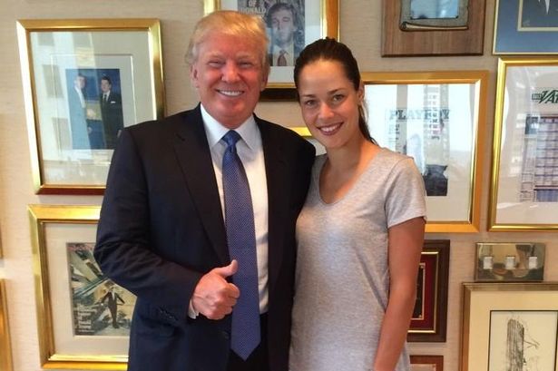 Người đẹp Ivanovic từng hớp hồn ông Donald Trump