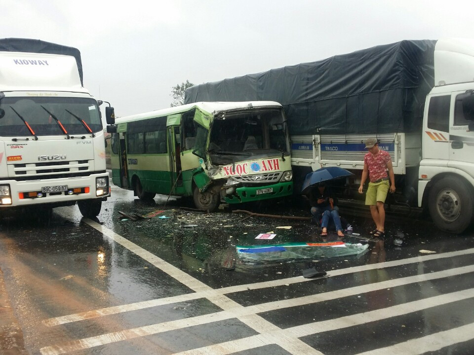Hiện trường vụ tai nạn