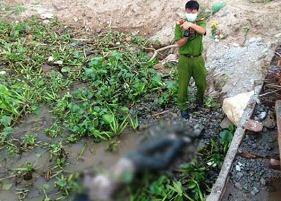 Tìm tung tích thi thể nam giới nổi trên sông