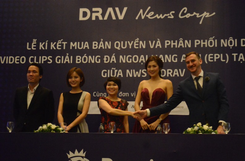Phải có bản quyền mới được phát video clip Giải Ngoại hạng Anh