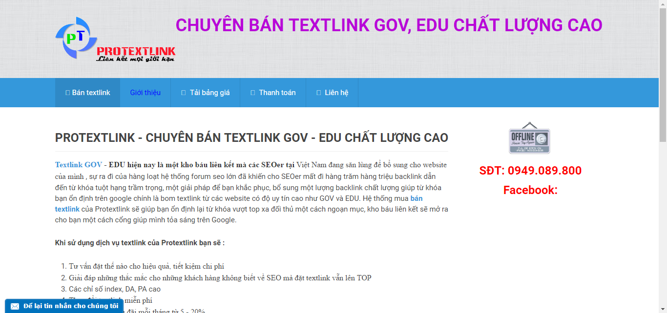 Trục lợi trên website công