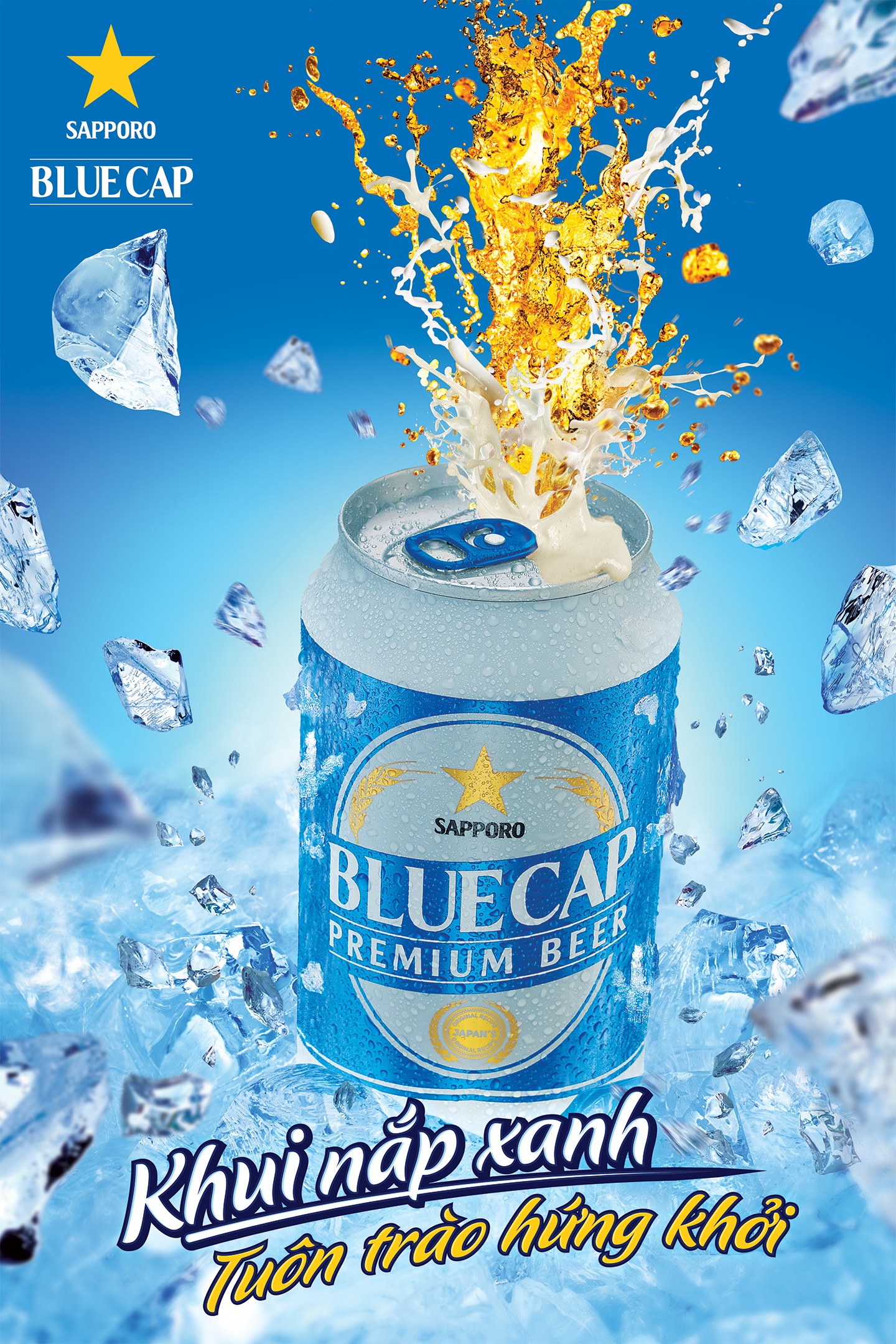 Blue Cap - chất lượng Nhật dành riêng cho người dùng Việt