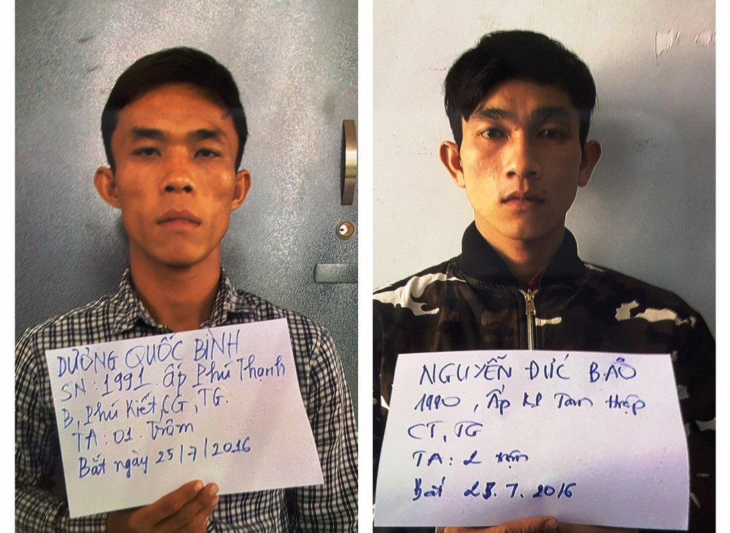 Hai băng trộm, cướp sa lưới