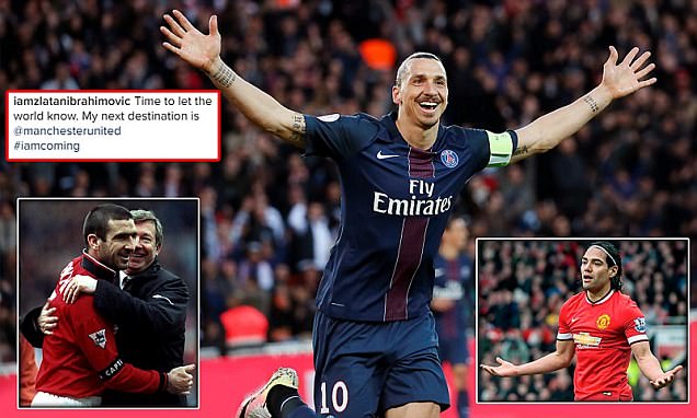 Ibrahimovic đến M.U: Cantona mới hay lại là Falcao?