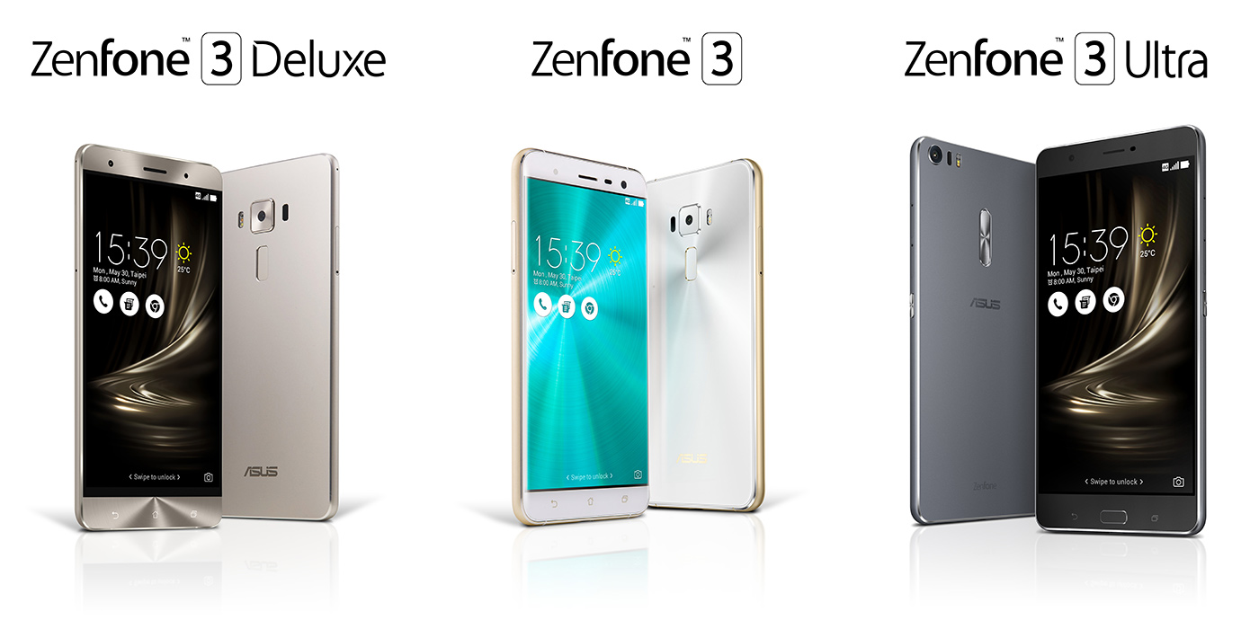 Asus ra mắt Zenfone 3 Deluxe cao cấp đầu tiên