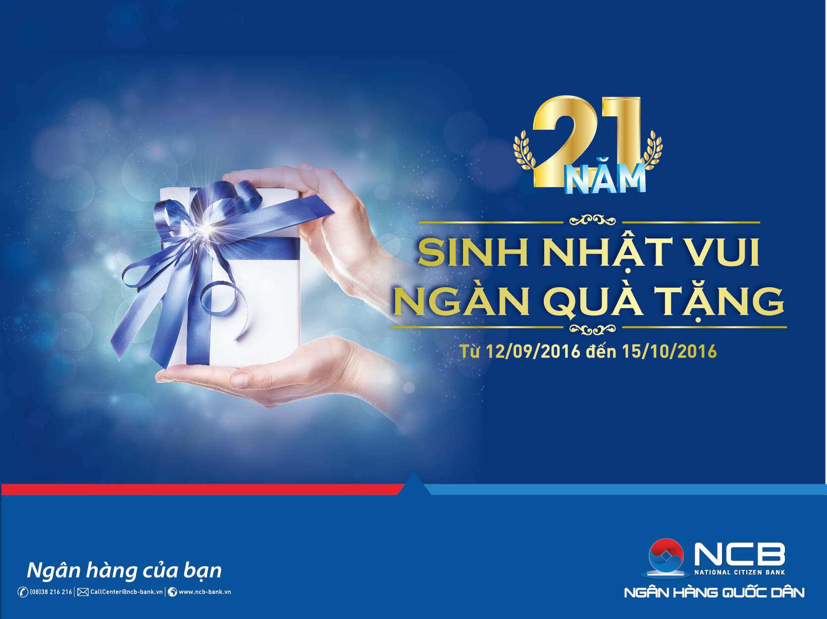 Gửi tiết kiệm được tặng tiền mặt