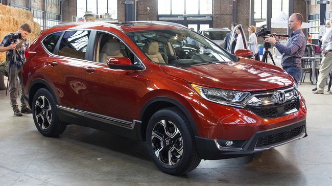 Cận cảnh chiếc Honda CR-V thế hệ mới