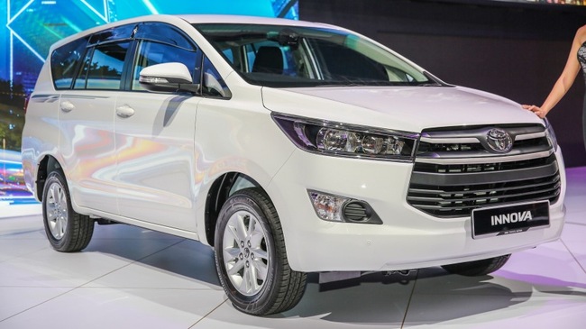 Toyota Innova 2016 ra mắt tại Malaysia giá từ 541 triệu đồng