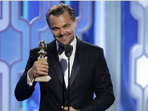Leonardo DiCaprio đã có thể mỉm cười
