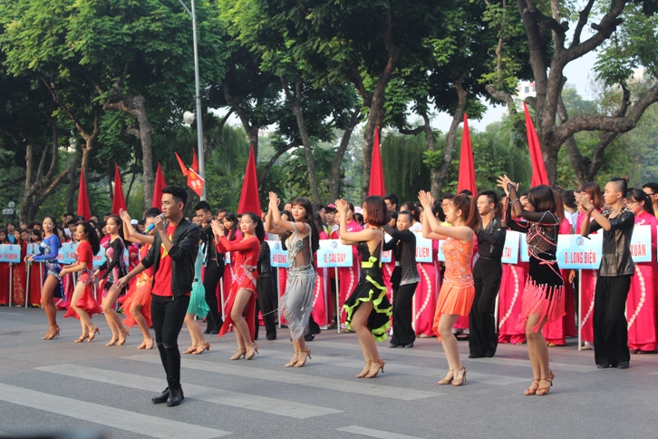 Giải năm nay thu hút rất đông các cơ quan, đoàn thể tham gia