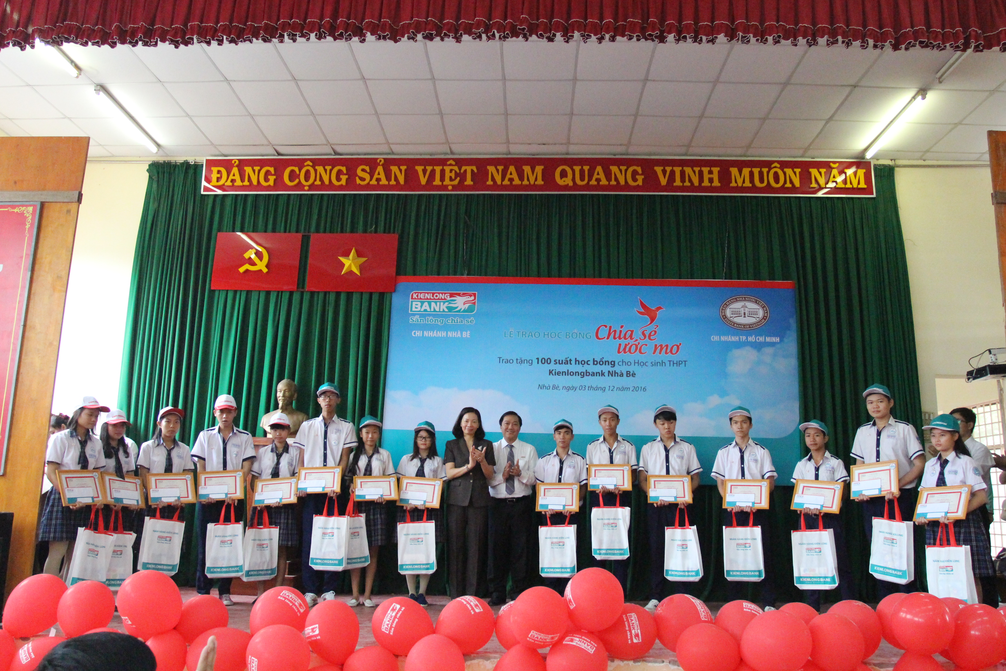Kienlongbank trao học bổng hơn 7,1 tỉ đồng