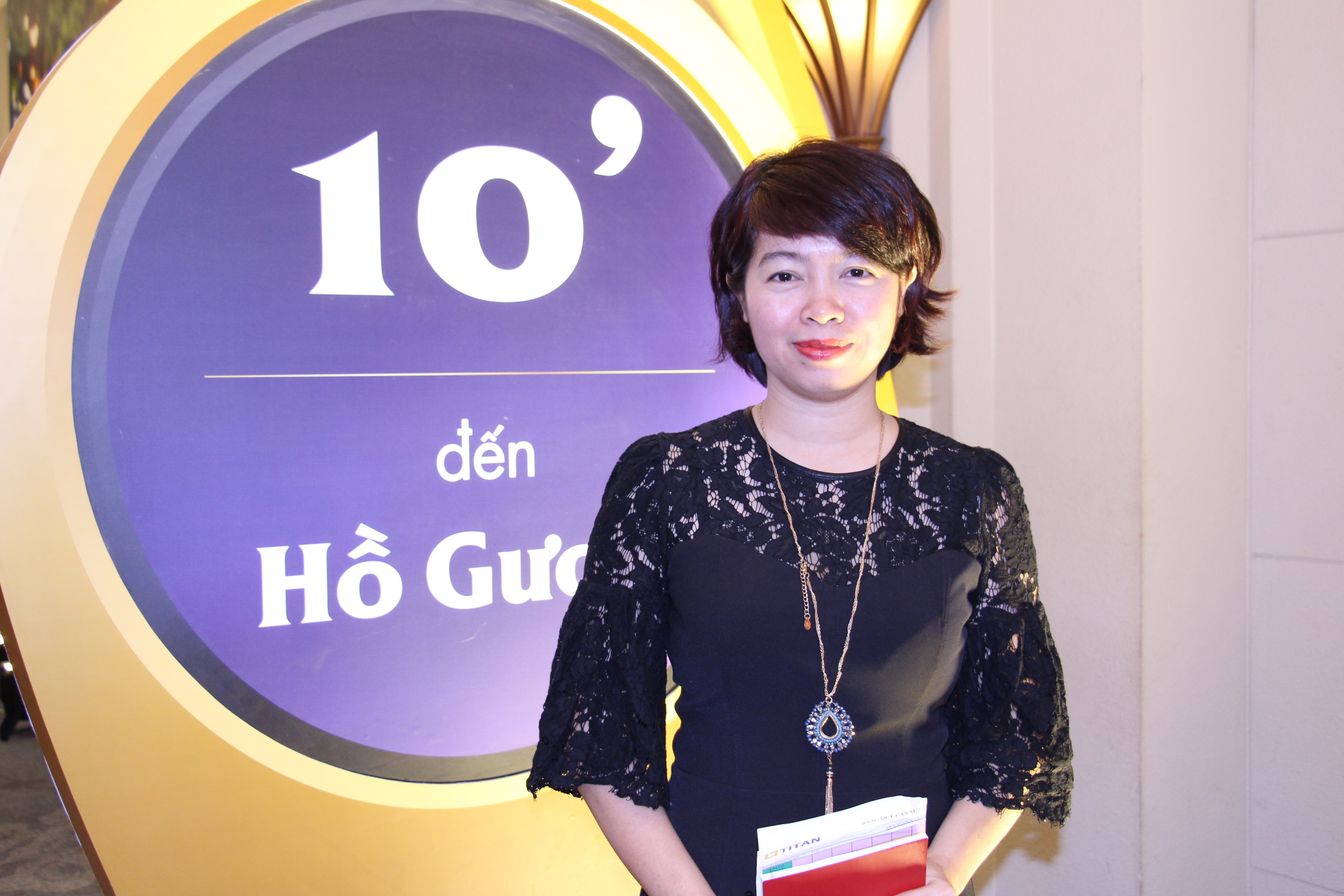 Bà Liên Dung, Giám đốc kinh doanh Công ty CP Bất động sản Titan