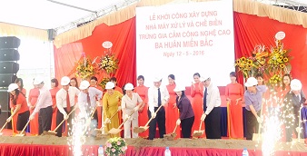 Trứng sạch Ba Huân "bắc tiến"