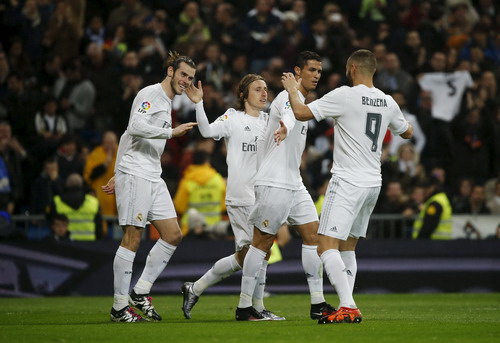 Bale cùng với Ronaldo và Benzema lập công lớn cho Real Madrid ba mùa qua