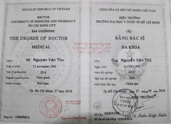 “Bác sĩ giỏi” lặn mất tăm khi bị phát hiện bằng giả