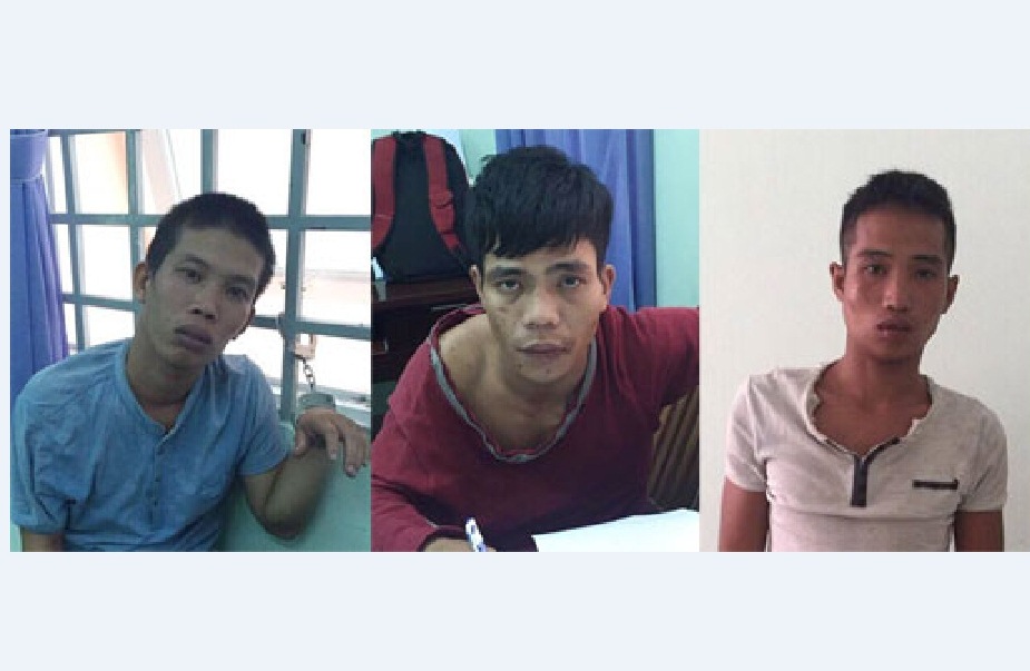 3 đối tượng bị bắt giữ