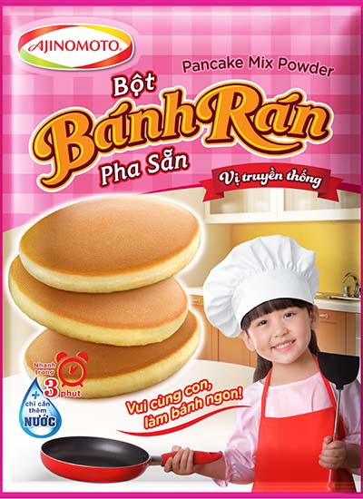 Bánh rán Pancake - lựa chọn hấp dẫn cho gia đình