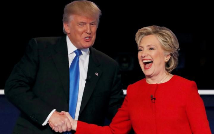 Hai ứng viên tổng thống hàng đầu Donald Trump và Hillary Clinton. Ảnh: Reuters