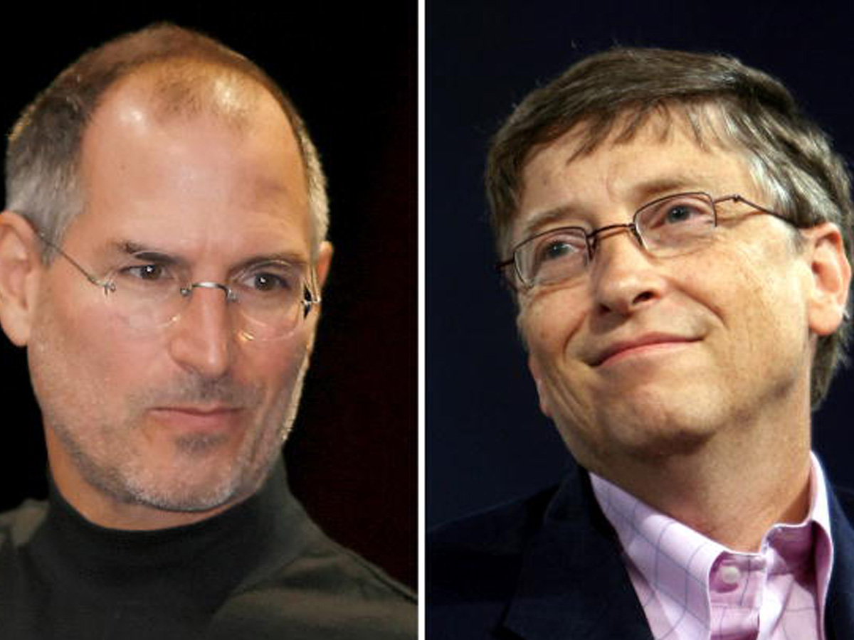 
Tỉ ph&uacute; Bill Gates v&agrave; nh&agrave; s&aacute;ng lập Apple Steve Jobs c&oacute; hướng đi kh&aacute;c nhau trong những ng&agrave;y đầu
