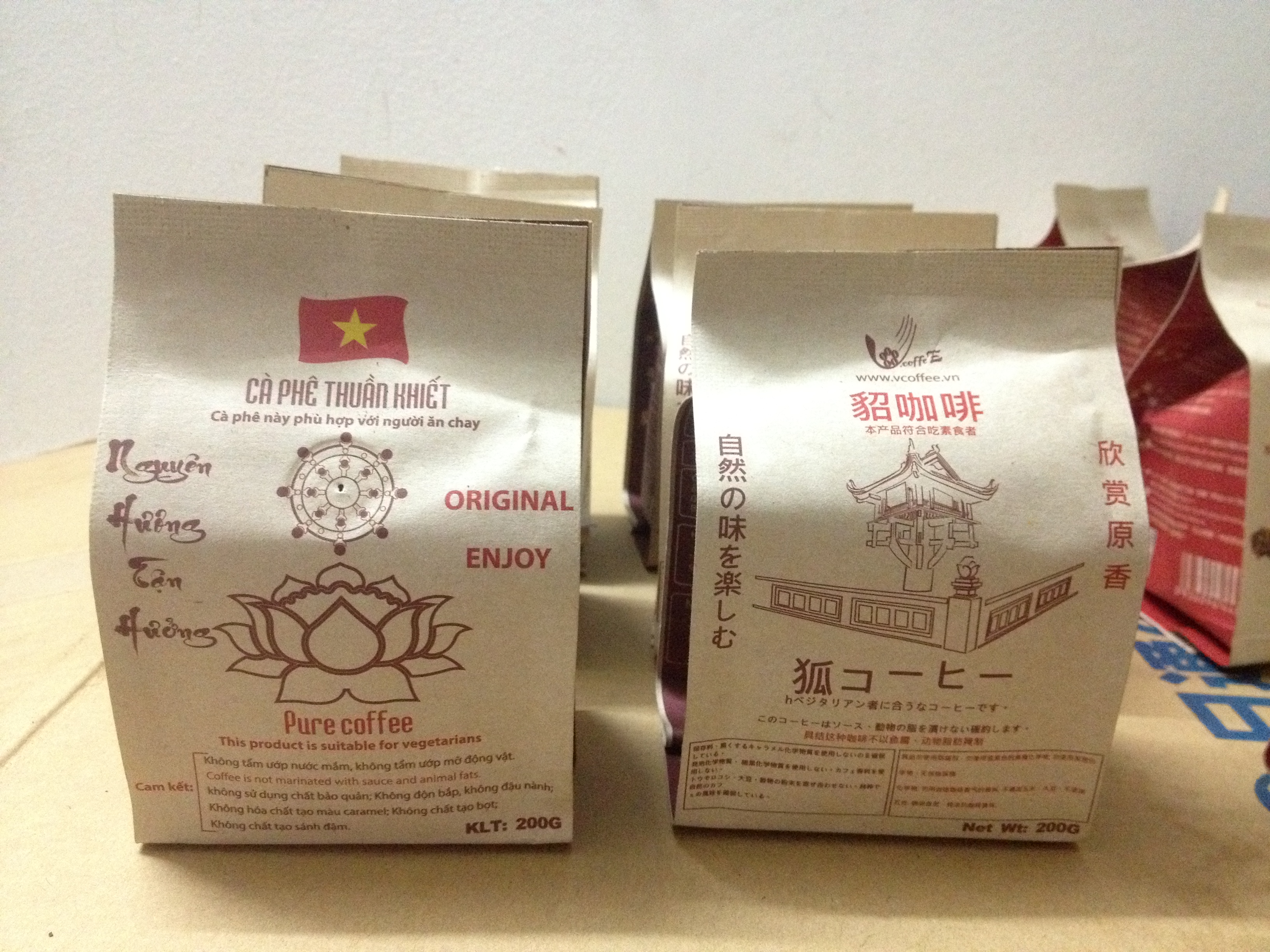 Lạ với cà phê chay
