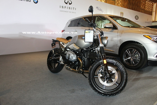 H&atilde;ng m&ocirc; t&ocirc; duy nhất tham dự triển l&atilde;m VIMS 2016 l&agrave; BMW Motorrad sẽ mang đến chiếc R NineT Scrambler c&ugrave;ng mẫu naked bike G310R.