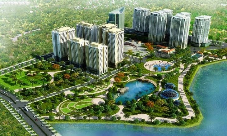 
Một dự &aacute;n BĐS nằm b&ecirc;n cạnh con s&ocirc;ng, c&oacute; cả hồ nước
