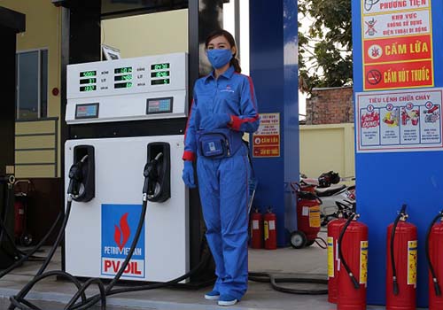 C&acirc;y xăng PV OIL