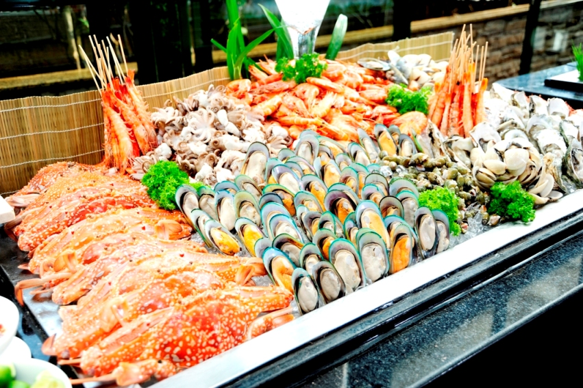 Đại tiệc buffet hải sản tại Windsor Plaza