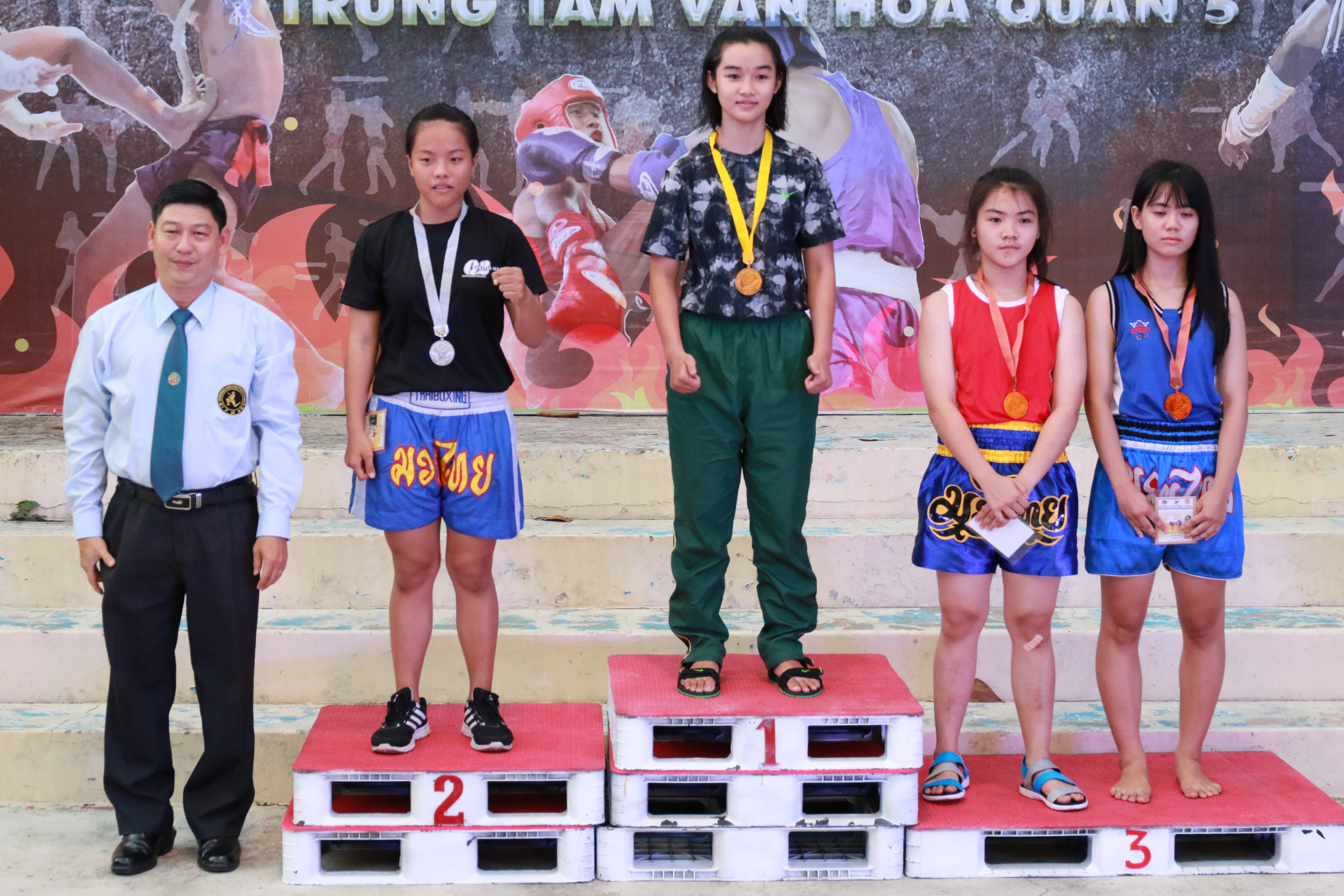 Thu hút nhiều nữ võ sĩ xinh đẹp