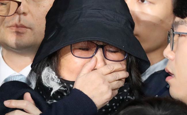 Bà Choi Soon-sil, tâm điểm của vụ bê bối xoay quanh Tổng thống Park Geun-hye. Ảnh: NDTV