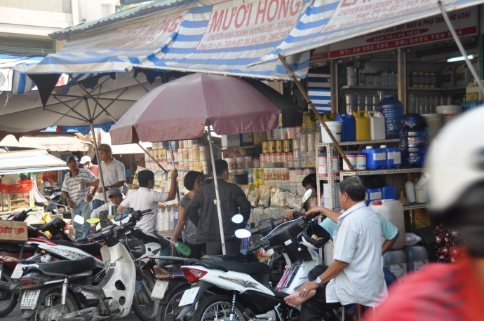 Cà phê thơm ngon nhờ... hóa chất chợ Kim Biên