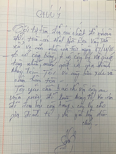 Lá thư tuyệt mệnh