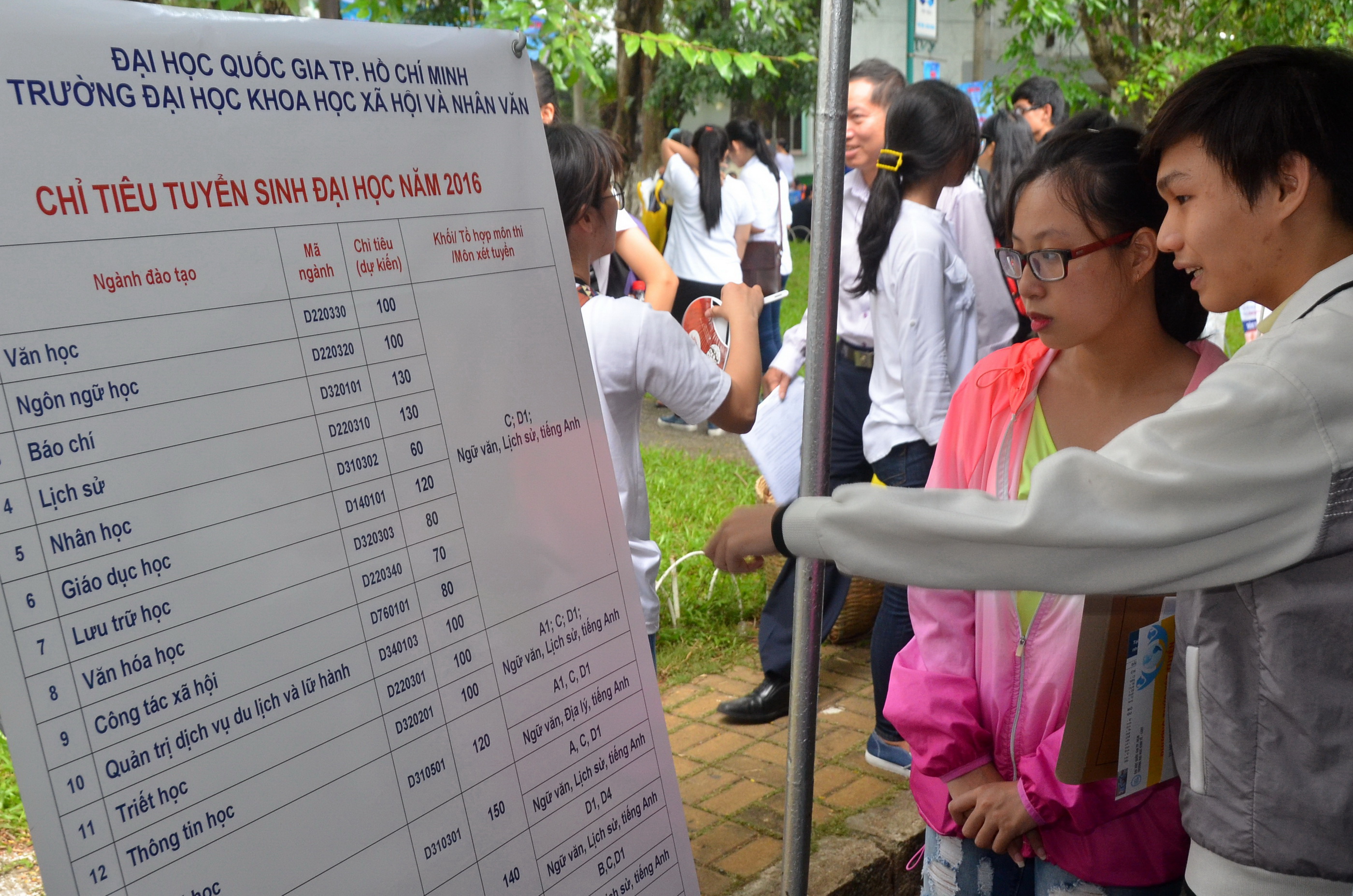 “Cuộc chiến” giành thí sinh