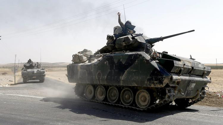 Leo thang nguy hiểm ở Syria