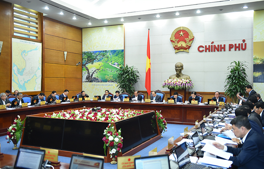 Phi&ecirc;n họp Ch&iacute;nh phủ thường kỳ th&aacute;ng 11 v&agrave;o ng&agrave;y 29-11Ảnh: QUANG HIẾU