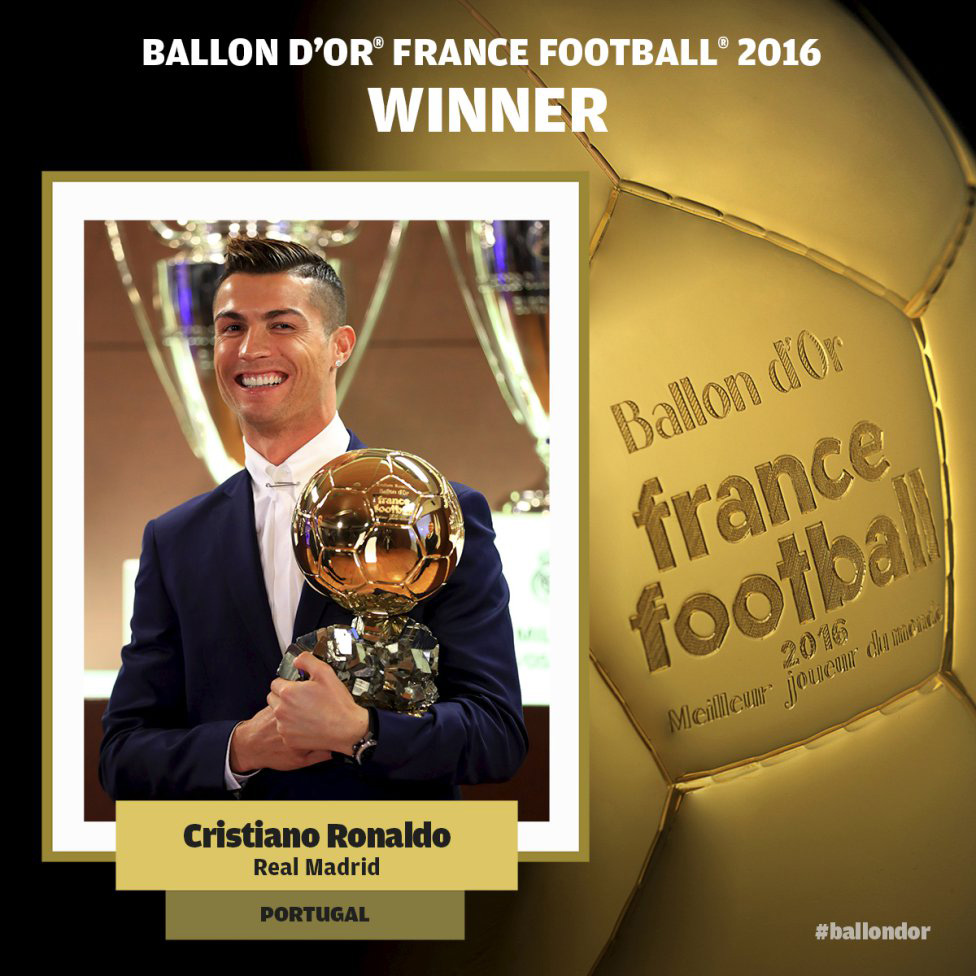 Ronaldo trên đỉnh thế giới
