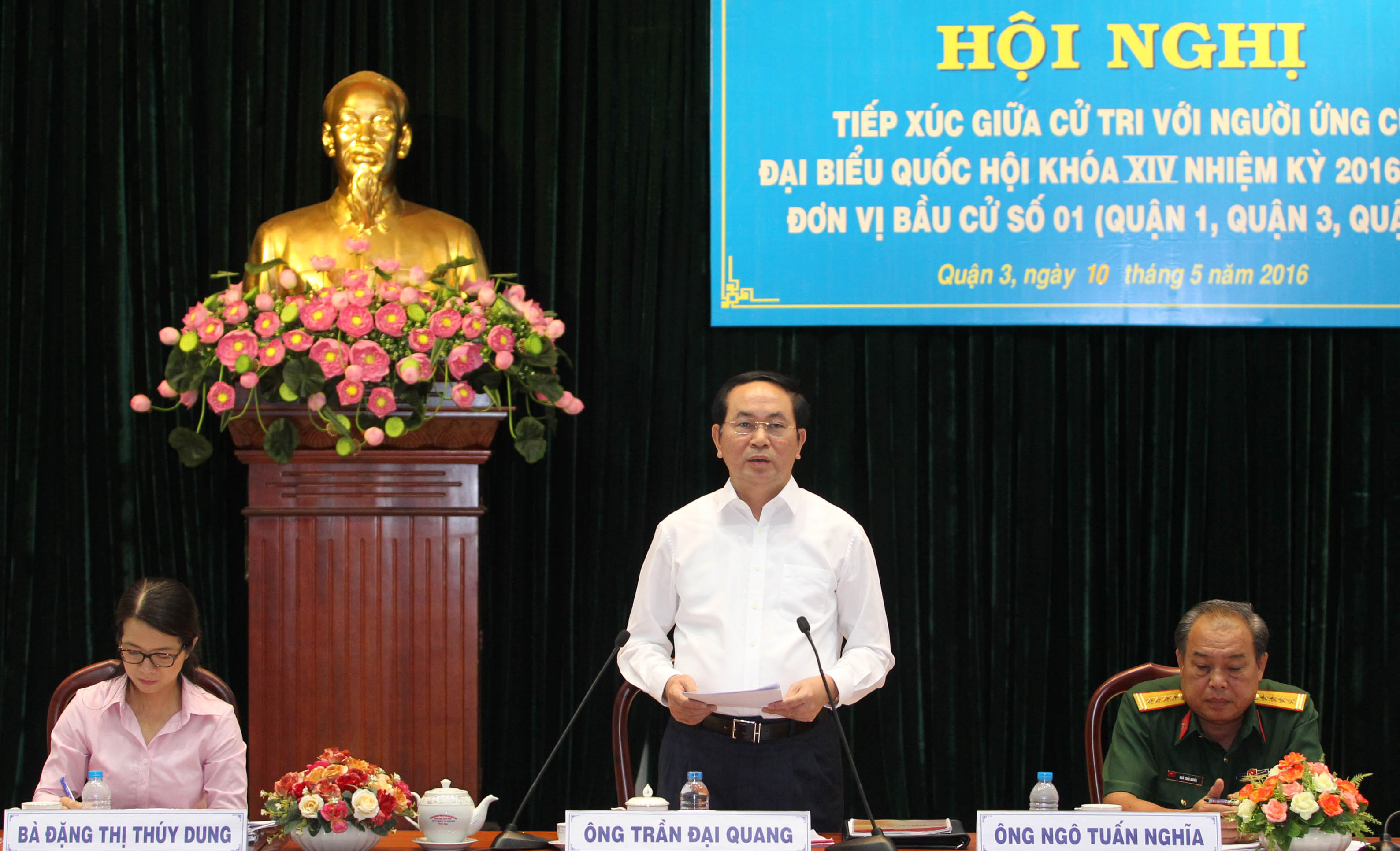 Chủ tịch nước Trần Đại Quang: "Chống tham nhũng không có vùng cấm"