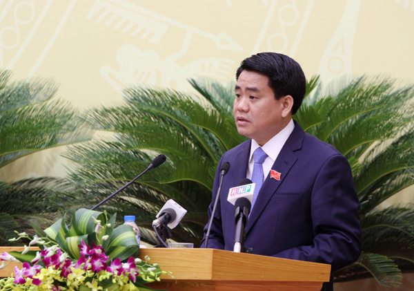 Ông Nguyễn Đức Chung tái đắc cử Chủ tịch Hà Nội