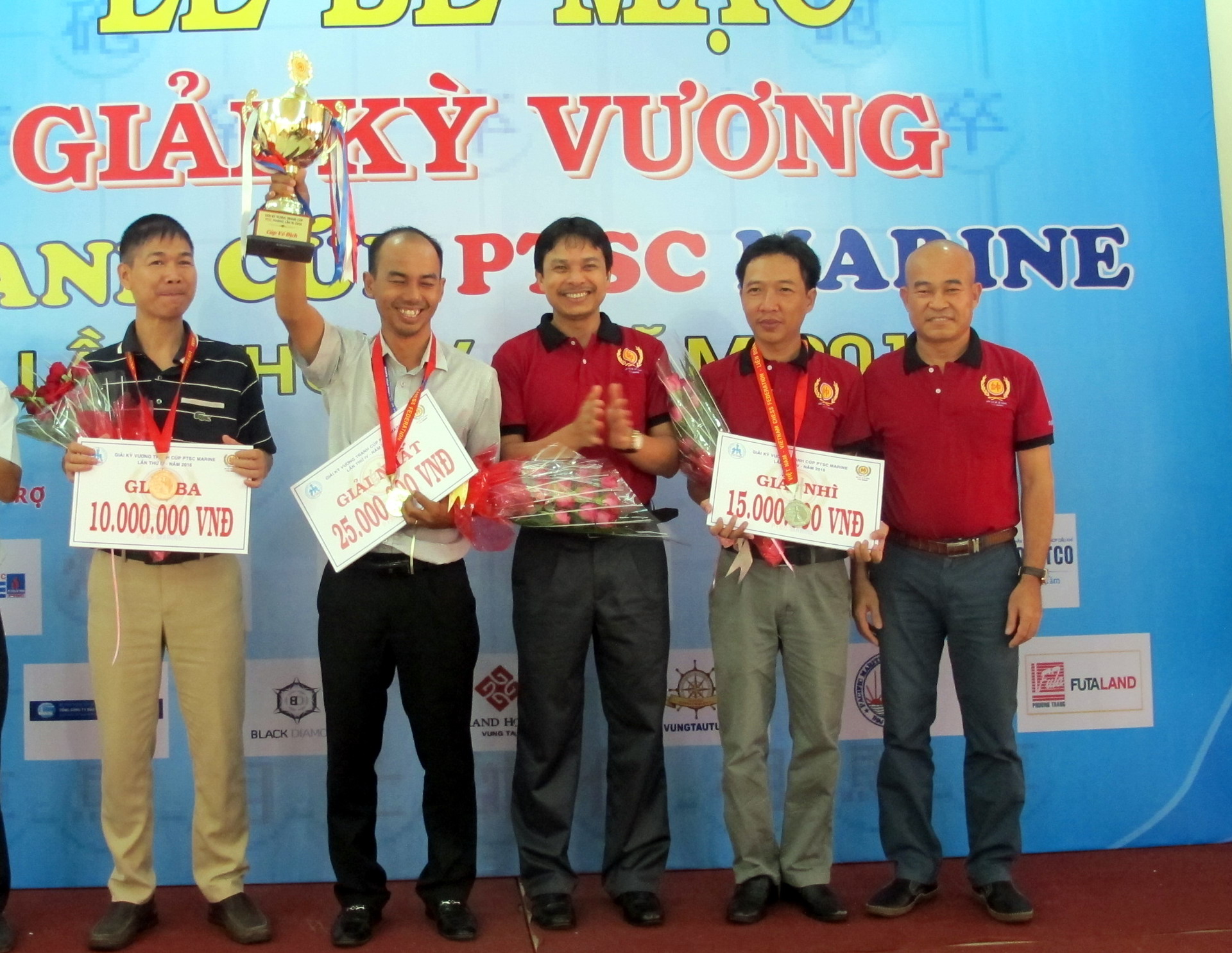 Võ Minh Nhất vô địch Giải Kỳ vương 2016