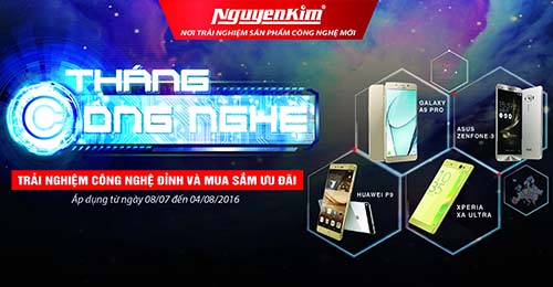 Trải nghiệm công nghệ đỉnh cao