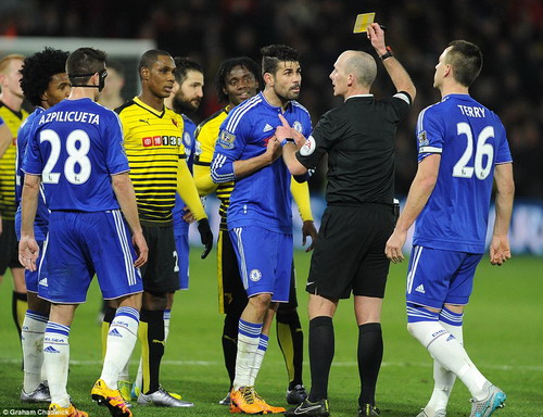 Costa tái phát tật cũ, Hiddink lại thêm âu lo