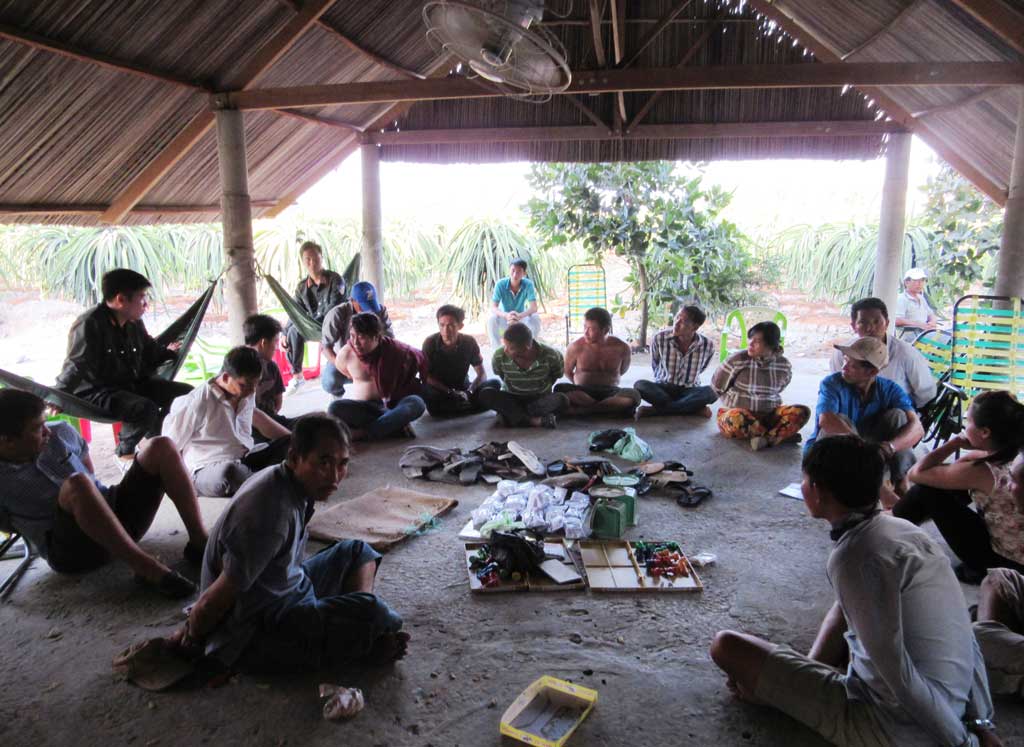 Phá trường gà trên mạng, thu tại chỗ 213 triệu đồng