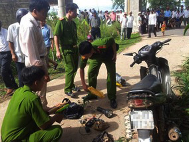 Trung úy công an bị đánh tử vong