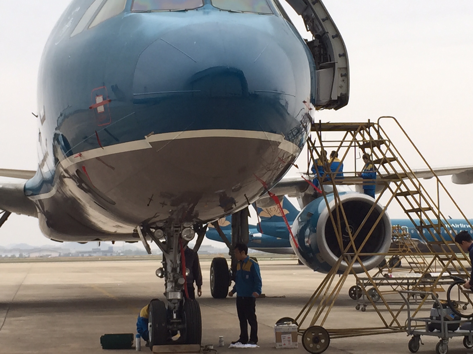 Siêu Boeing787 và Boeing777 hỏng động cơ vì đụng chim trời